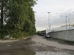 Vista desde la calle Kemerovskaya