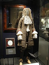 King James II's wedding suit; Victoria & Albert Museum WLA vanda Wedding suit worn by James II.jpg