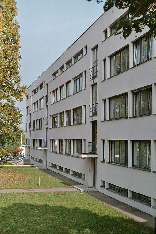 Building by Mies van der Rohe in the Weissenhof Estate (1927)