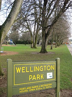 Parc Wellington, Roseway.
