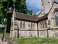 The Church of Saint George, Beckenham, largely rebuilt in the 1880s. [94]