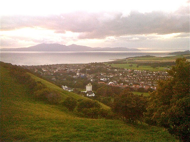 West Kilbride from Law Hill