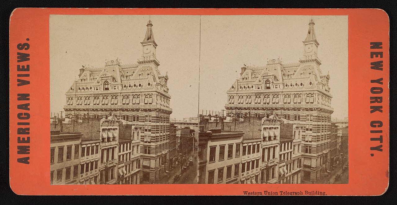 Western Union Telegraph - NYPL Digital Collections