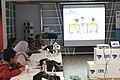 Photo prise lors d'une des sessions de formation organisée par Wikimedia TN en 2017
