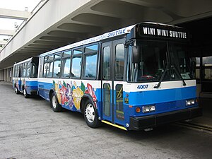 Wiki Wiki Shuttle bus, Hawaii