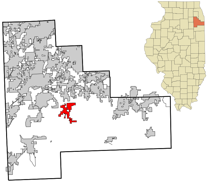 File:Will County Illinois incorporated and unincorporated areas Manhattan highlighted.svg