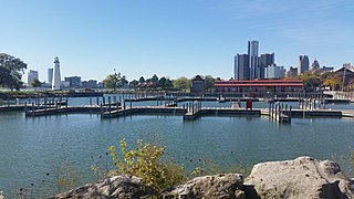 William G. Milliken State Park and Harbor State Park in Wayne County, Michigan