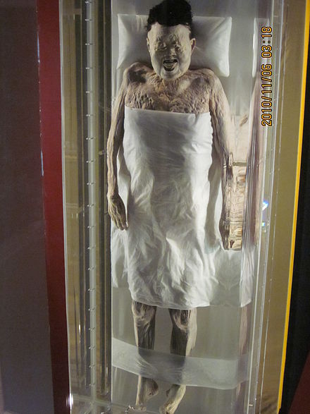 The mummy of Xin Zhui.