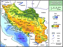 Mapa Królestwa SHS