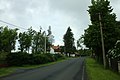 Čeština: Hlavní silnice ve vesnici Závišín, Karlovarský kraj English: Main road in the village of Závišín, Karlovy Vary Region, CZ