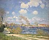 'Bougival' by Alfred Sisley, Cincinnati Art Museum.JPG