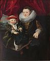 'Portrait of a Young Woman with a Child' by Anthony van Dyck, The Hermitage.JPG