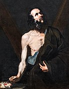 Saint Andrew - Jusepe de Ribera Musée des Beaux-Arts de Narbonne