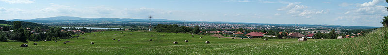 Panorama Českých Budějovic