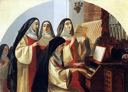 Traditional Roman Catholic nuns.