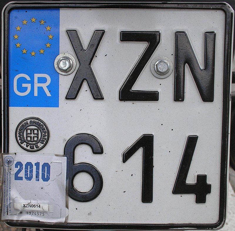Kfz-Kennzeichen (Griechenland) – Wikipedia