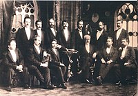 Členové Charkovské pobočky Ruské hudební společnosti a P. I. Čajkovskij, 1893