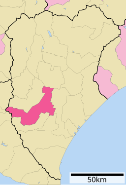 Obihiros läge i Tokachi subprefektur      Signifikanta städer      Övriga städer     Landskommuner