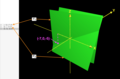 As intersection of π1 and π2.