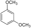 Struktura 1,3-dimethoxybenzenu