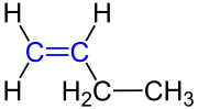 Strukturformel 1-Buten