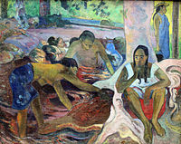 1891 Gauguin Tahitianische Fischerinnen anagoria.JPG