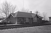 Original station in 1911 1906 Richmond Hill Station.jpg