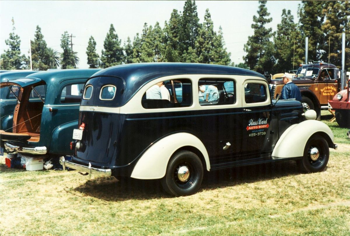 1935 Chevrolet Suburban Carryall, The Chevrolet EB Suburan …