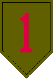 US 1st Infantry Division SSI