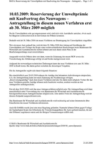 File:20090310 Reservierung der Umweltprämie mit Kaufvertrag des Neuwagens BAFA Bundesamt für Wirtschaft und Ausfuhrkontrolle 20090321.pdf