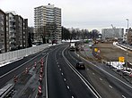 N2 tijdens de aanleg, 2013