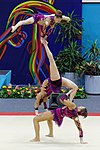 2014 Acrobatic Gymnastics World Championships - Women's group - Finals - France 07.jpg