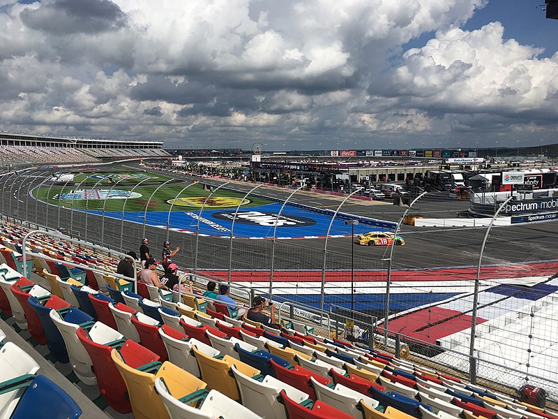 File:2018 Bank of America Roval 400 final practice from turn 1.jpeg