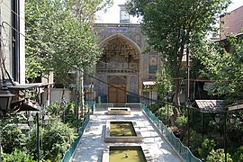 Entrée nord de la mosquée du Shah