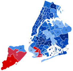 2020 presidential election New York city council map 2020 Presidential Election NYC Council Seats.svg