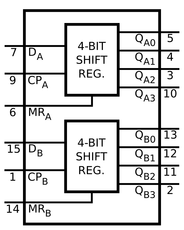 Shift register схема. Триггер cd4000. Cd4015 схема включения. Регистры cd4000.