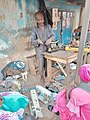 A professional tailor mechanic in Northern Ghana 01