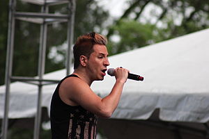 Barta performing in Washington D.C. in 2013 Adam Barta 2013.jpg