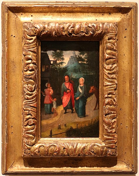 File:Adriaen isenbrandt, maria e giuseppe a betlemme, 1520-50 ca.jpg