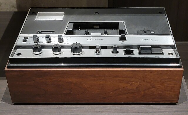 Advent Corporation tape recorder with Dolby noise-reduction system (ca. 1972)