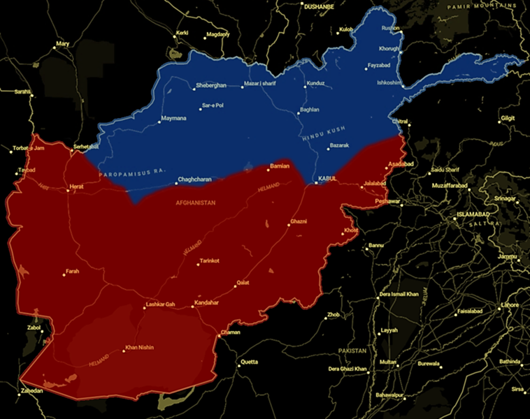 File:Afghanistan Civil War, Northern Alliance-Taliban.png