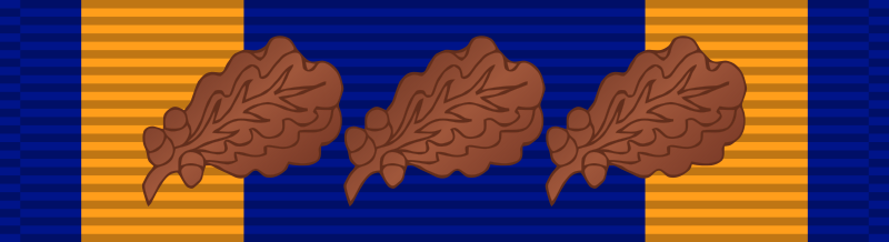 File:Air Medal ribbon, 4th USAF award.svg