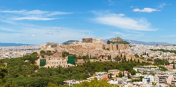 Acropolis in Athens, Greece