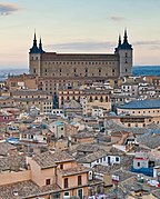 Toledo, Kastylia-La Mancha, Hiszpania - Widok na m