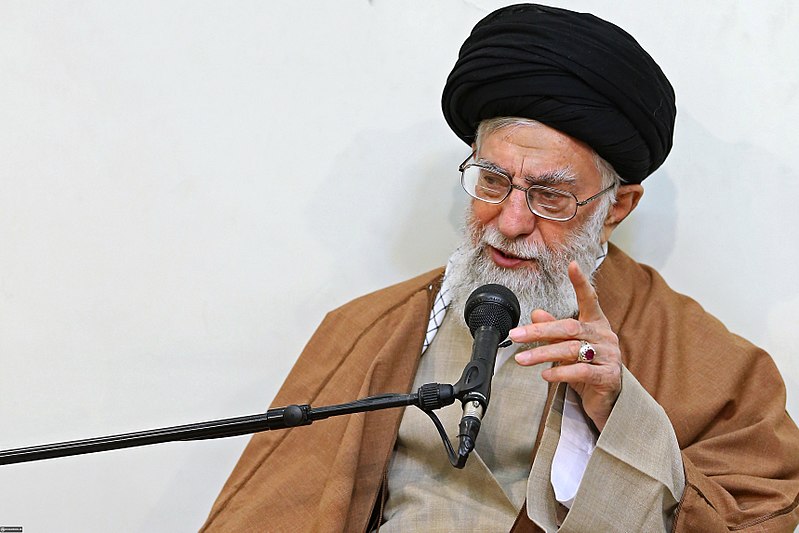 File:Ali Khamenei's weekly meetings with families of martyrs - Jan 2, 2018 (13961012 1238620).jpg