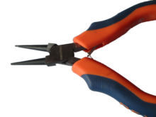 Pliers Illustration Includes Four Types Of Plyers With Red Handles