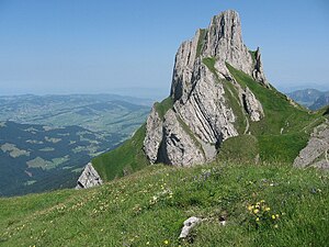 Altenalp tower from the southwest