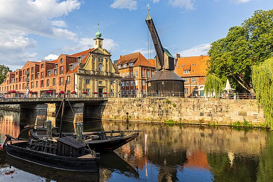 88. Platz: Alter Hafen in Lüneburg im Landkreis Lüneburg