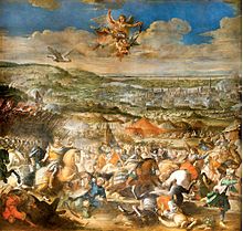 Sobieski defeats the Ottomans at the Battle of Vienna in 1683, by Martino Altomonte (Source: Wikimedia)