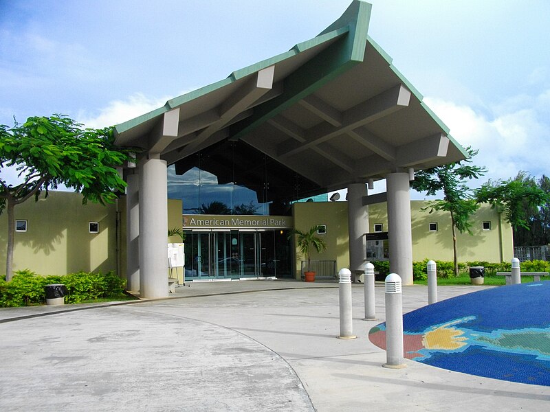 File:American Memorial Park Visitor Center.JPG